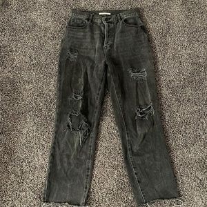 PacSun high rise straight jeans in size 27